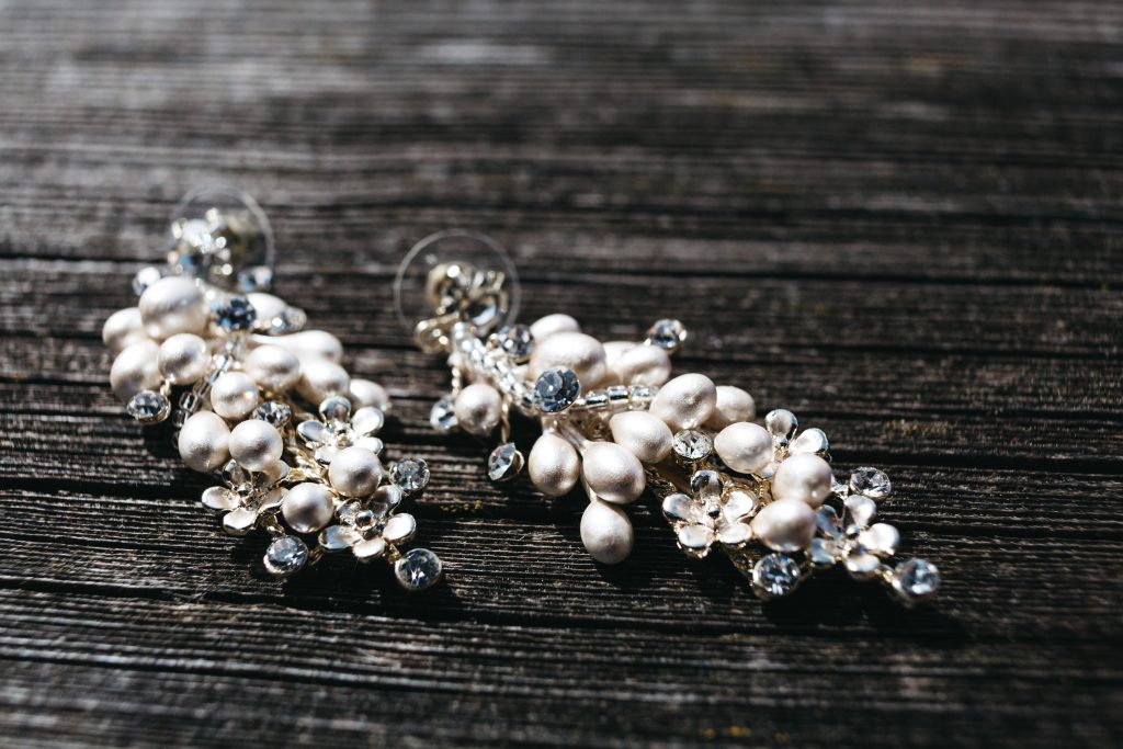 Bridal diamond earrings, Nagpur